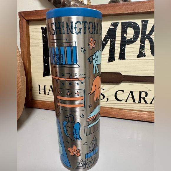 Starbucks Washington, DC Insulated Tumbler Stainless Steel Been There Series - Picture 7 of 11